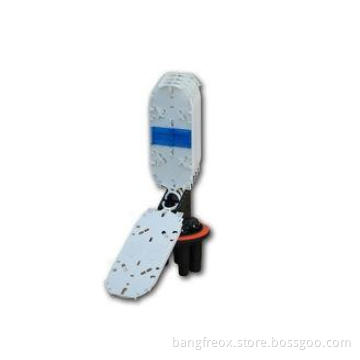 5 trays IP68 waterproof Fiber Optic Splice Closure with 4 s